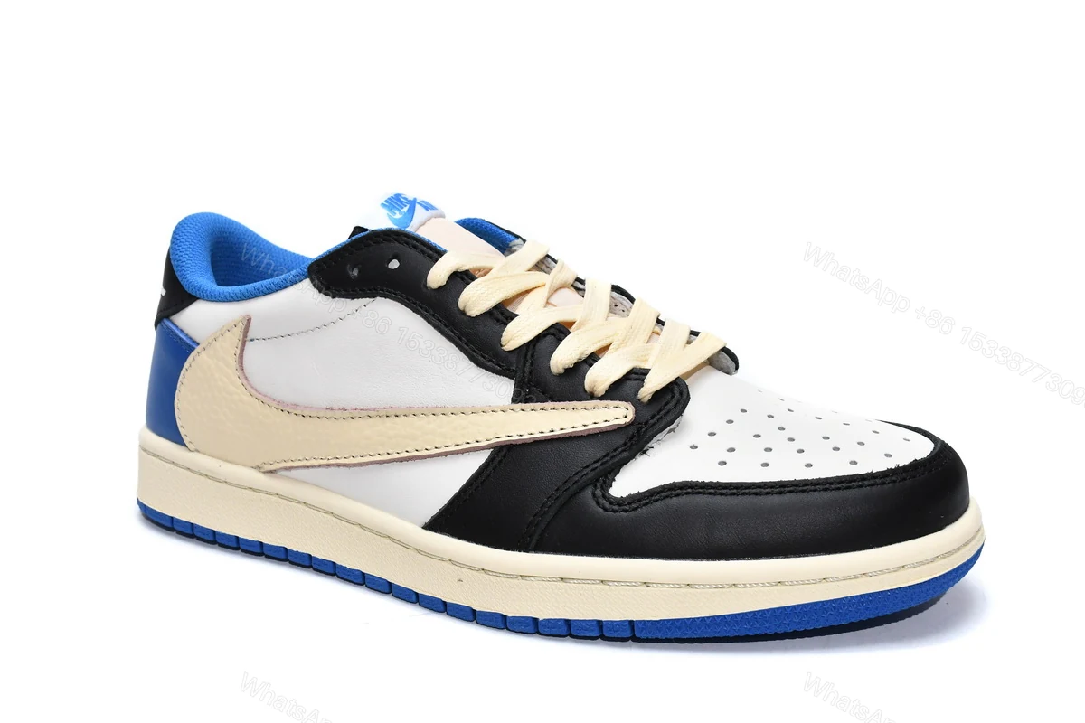 View 2 of Travis Scott x Fragment Design x Air Jordan 1 Low DM7866-140