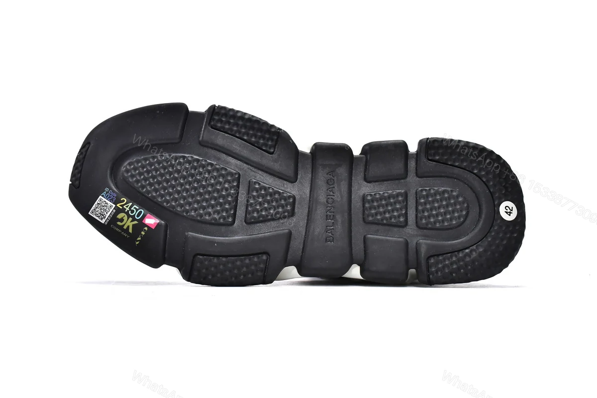 View 8 of Balenciaga Speed Trainer Black White