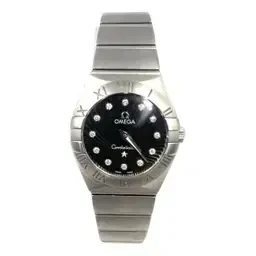 Omega Constellation Silver Steel Watch | Master Copy Watches — view 1