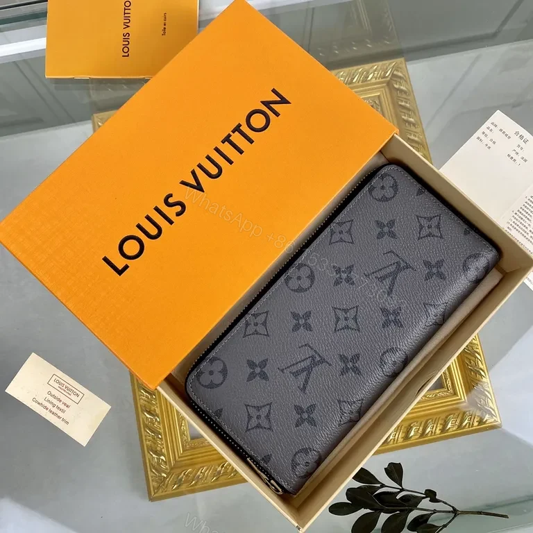 View 6 of Monogram Eclipse Zippy Wallet: Luxe Organized Travel Essential