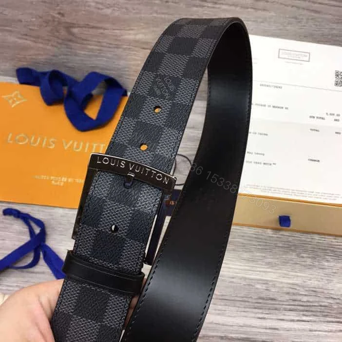 View 8 of LOUIS VUITTON DOWNTOWN 40MM BELT – B163