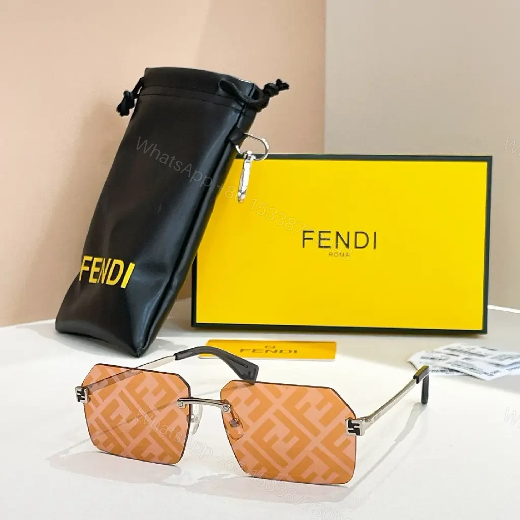 View 6 of Bold Geometry Sunglasses: Modern Luxury Face Frames, UV Protection