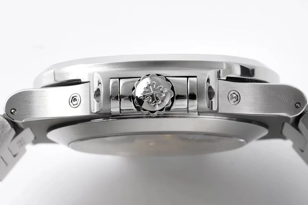 View 6 of Patek Philippe Nautilus Silver Annual Calendar