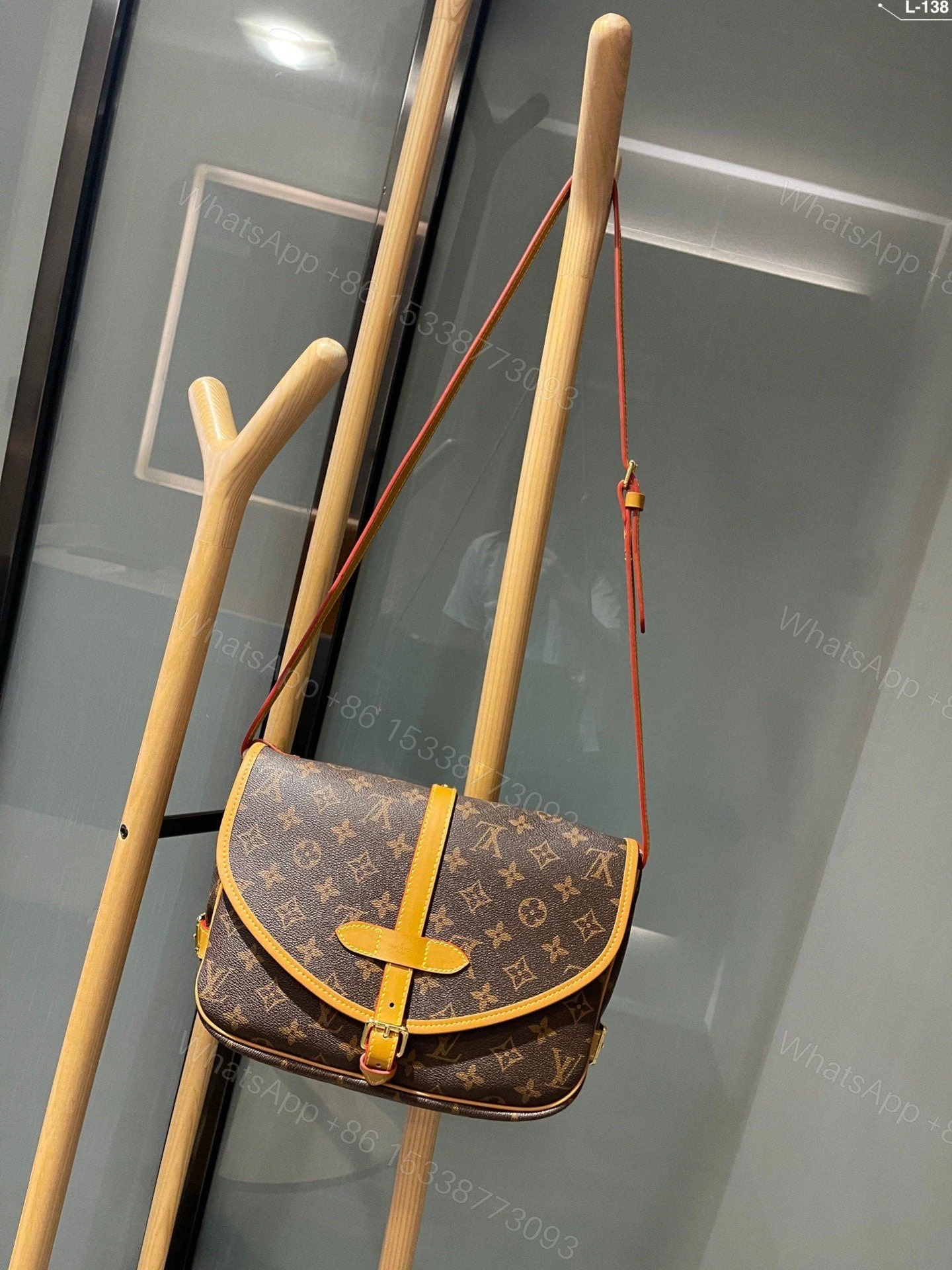 View 5 of Louis Vuitton Monogram Saumur 30