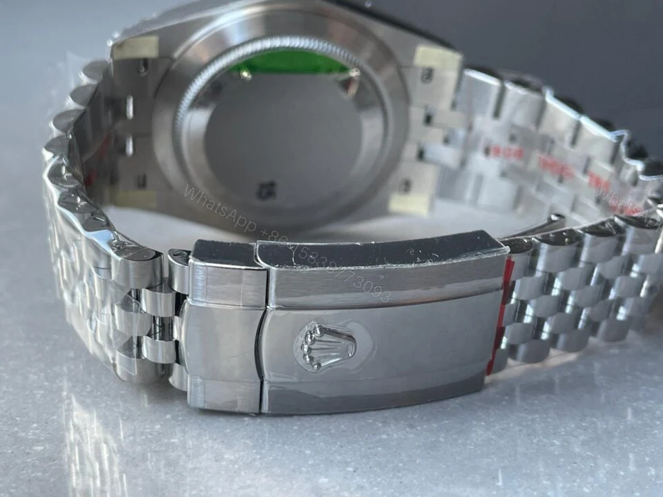 View 10 of VS Factory 1:1 Rolex DateJust 41 SS Best Edition 904L Steel Black Dial