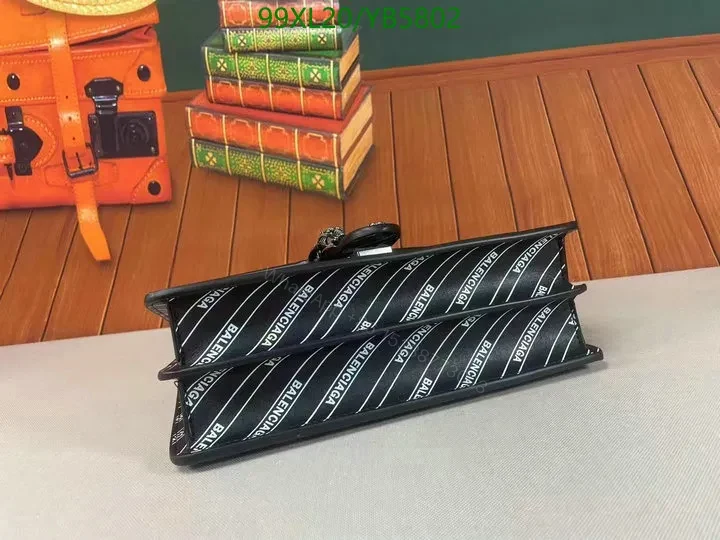 View 4 of Gucci X Balenciaga Dionysus Black & White Collaboration Bag QL29FT