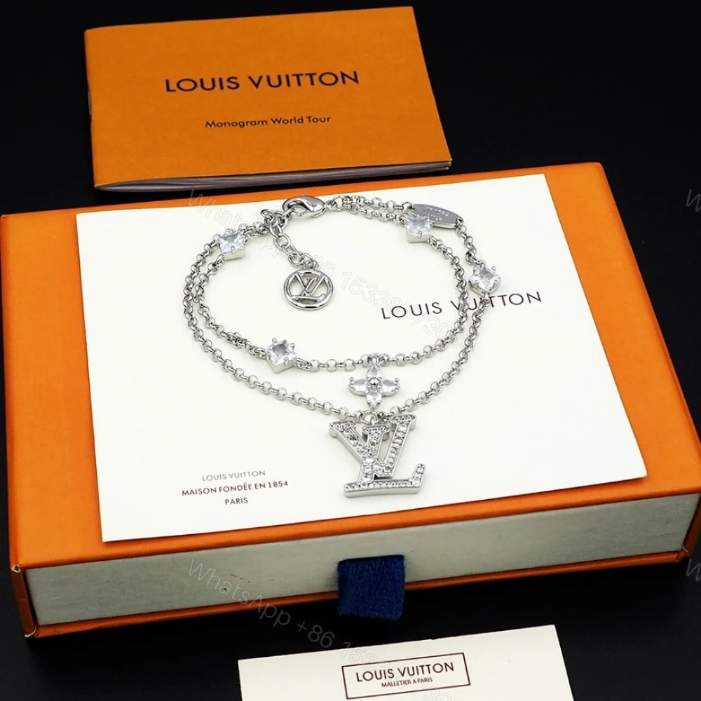 View 2 of LOUIS VUITTON LADY LV BRACELET PALLADIUM M1378A