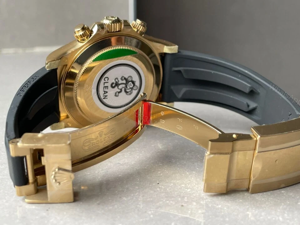 View 9 of Clean factory 1:1 Rolex Daytona Best Edition 904L Steel Black Dial A4130