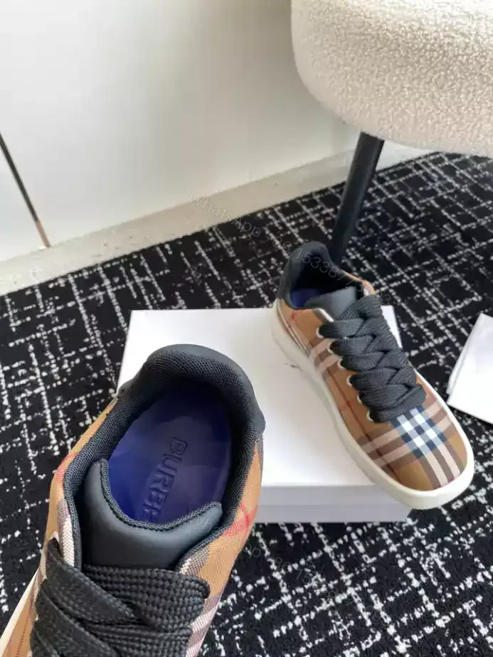 View 7 of BURBERRY RANGLETON CHECK SNEAKERS – BBR102