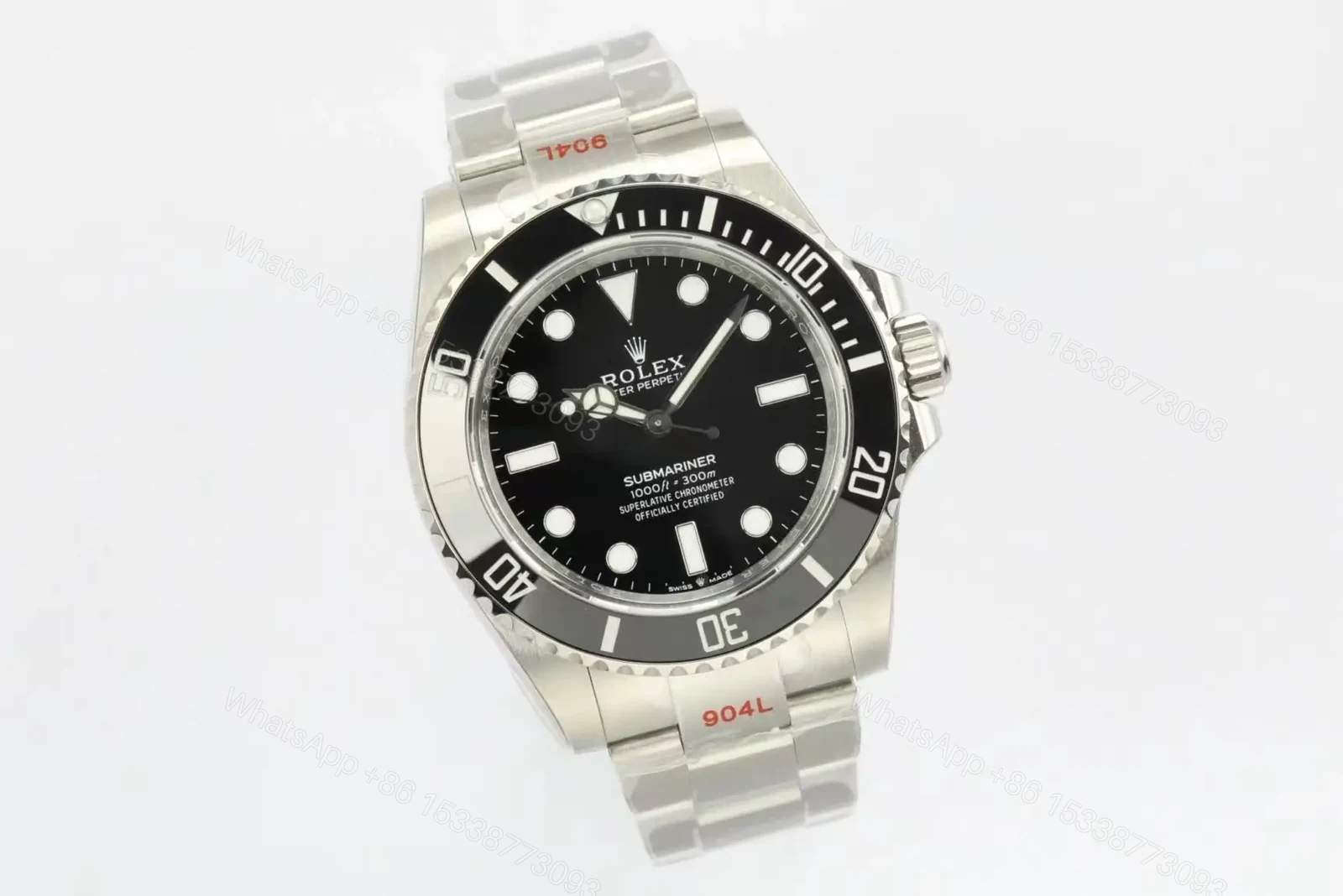View 4 of Rolex Submariner No-Date Stainless Steel Black Dial Watch 14060M-0001
