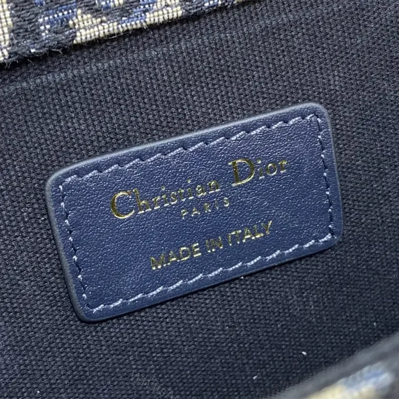 View 9 of 高仿Dior*Montaigne系列M933M928單肩包藍色小號免檢版