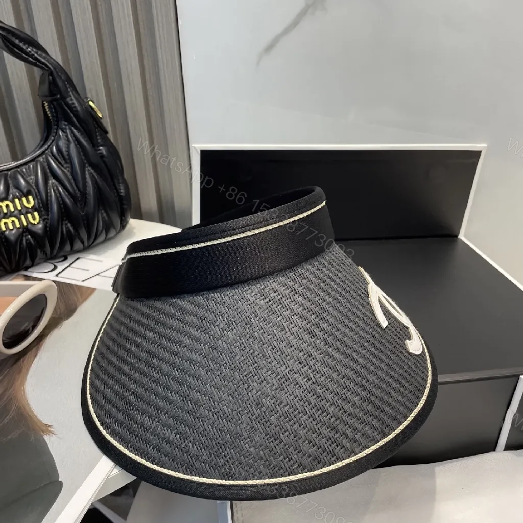 View 6 of Premium Visor Hat: Textured weave, Logo Emblem, Adjustable Fit