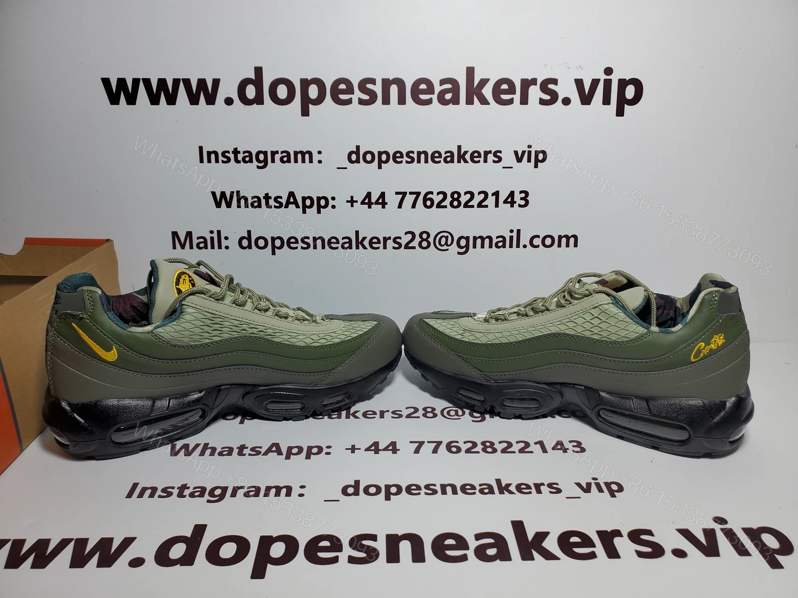 View 4 of Nike Air Max 95 SP Corteiz Gutta Green FB2709-300