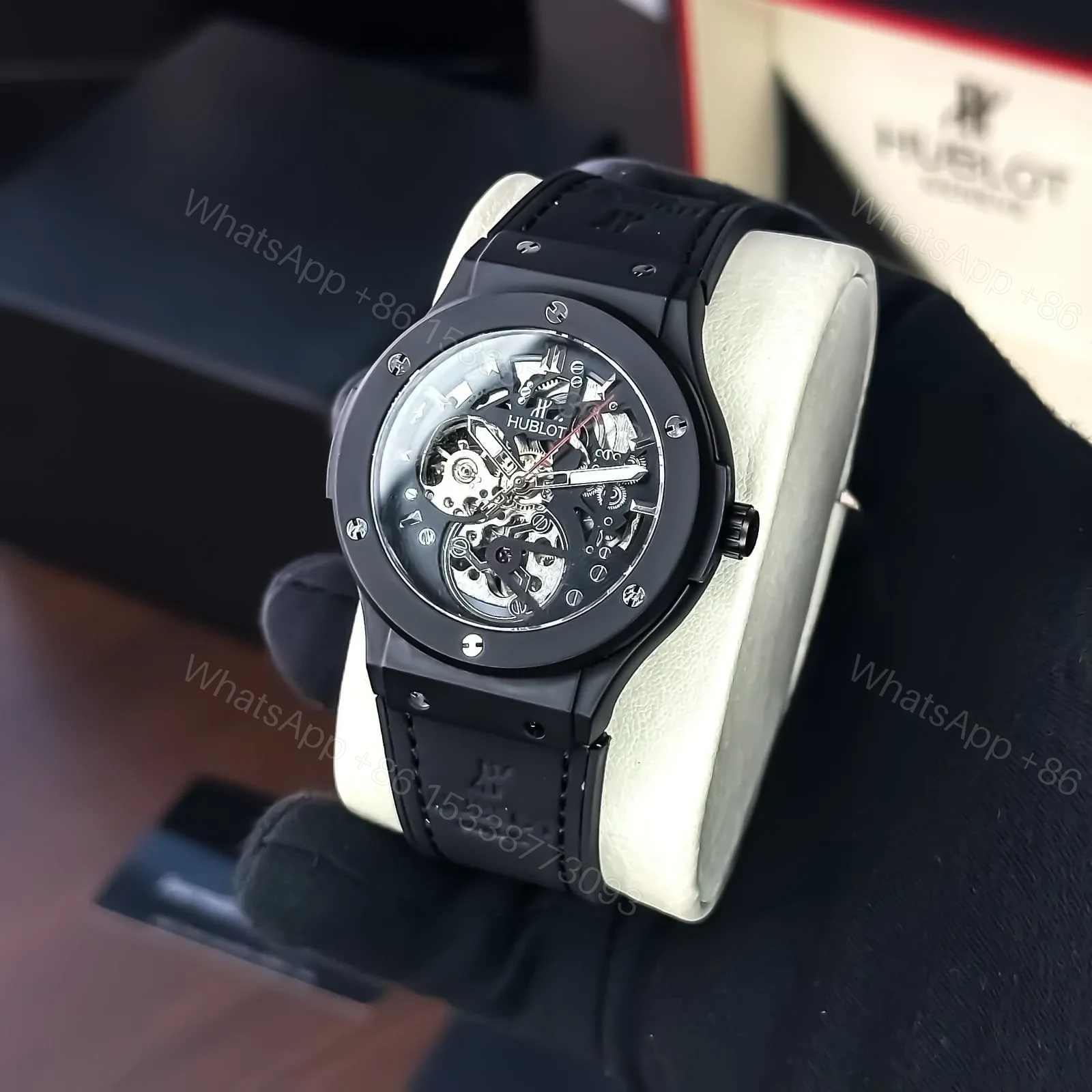 View 2 of HUBLOT AUTOMATIC FUSION BLACK