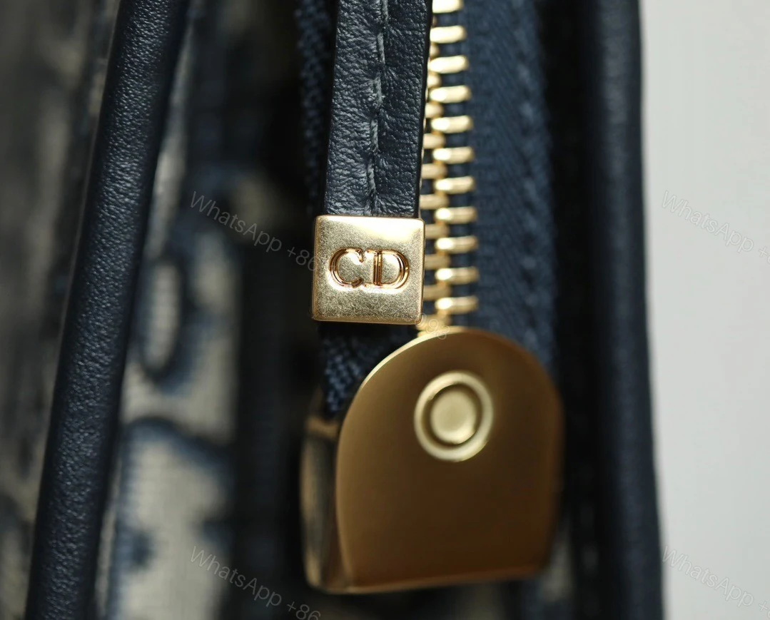 View 7 of Clutch Dior 30 Montaigne Pouch Canvas Siêu Cấp 26cm
