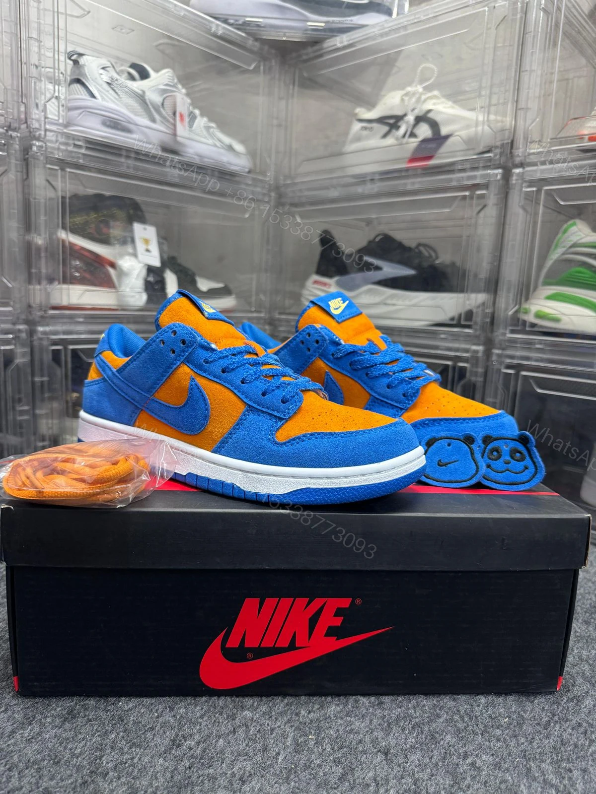 View 3 of FIRST COPY NIKE SB DUNK LOW “KNICKES SNEAKERS