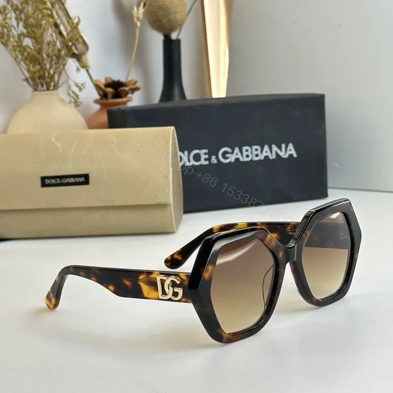 View 3 of Black Acetate Oversized Sunglasses â€“ Dolce & Gabbana Luxury Eyewear