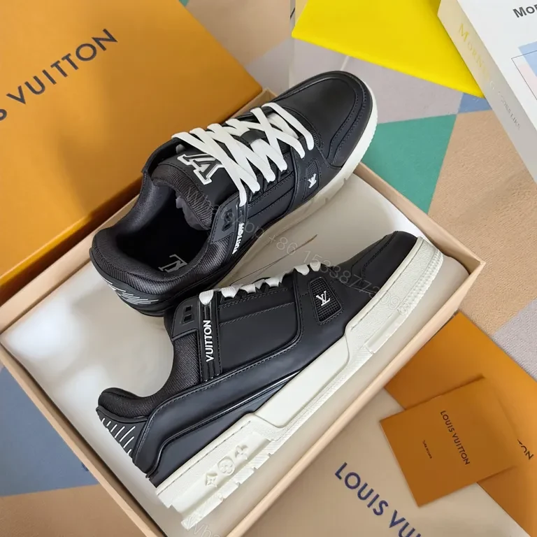 View 2 of Louis Vuitton Street-Ready Sneakers: Premium Leather Comfort