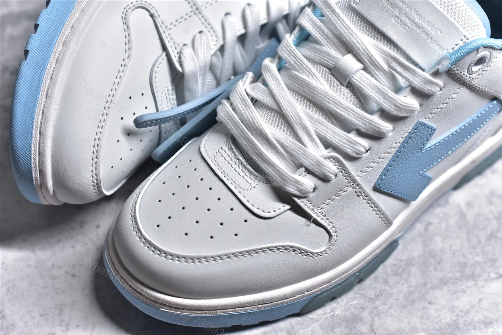 View 5 of OFF-WHITE Out Of Office White Blue 10145