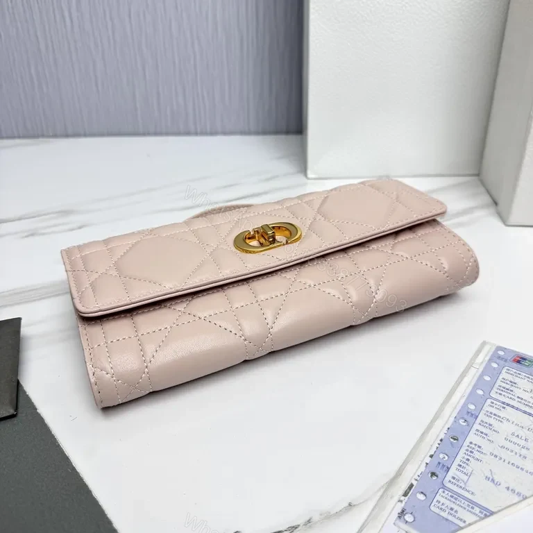 View 7 of Soft Pink Quilted Luxe Handbag with Gold Hardware