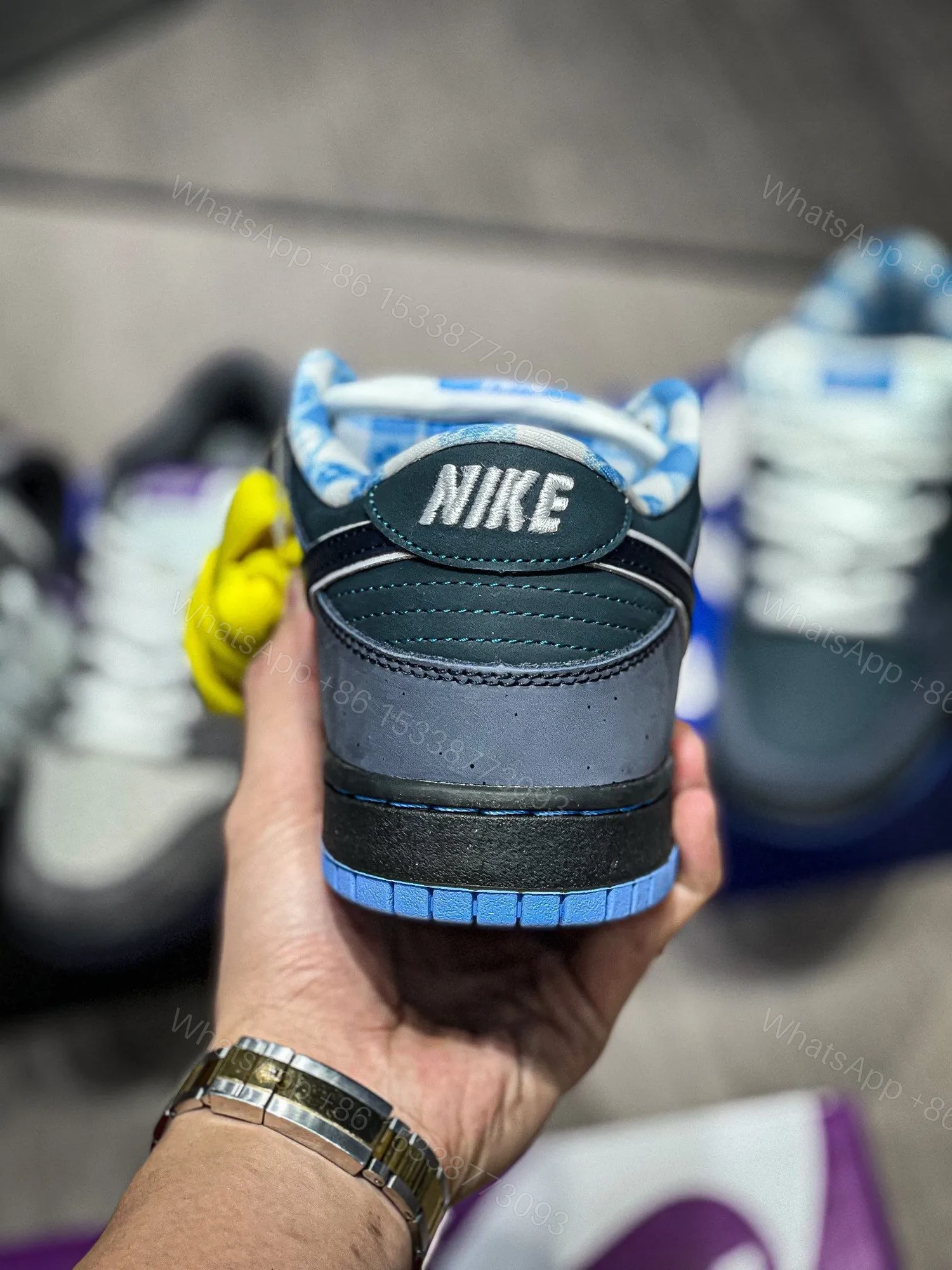 View 4 of Nike Dunk SB Low Blue Lobster Reps