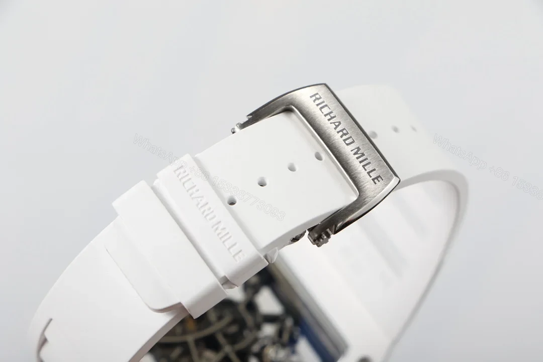 View 8 of Richard Mille RM055 White Ceramic RMUL2 White Shock Absorber Edition RM055-WC-RMUL2-WHITE