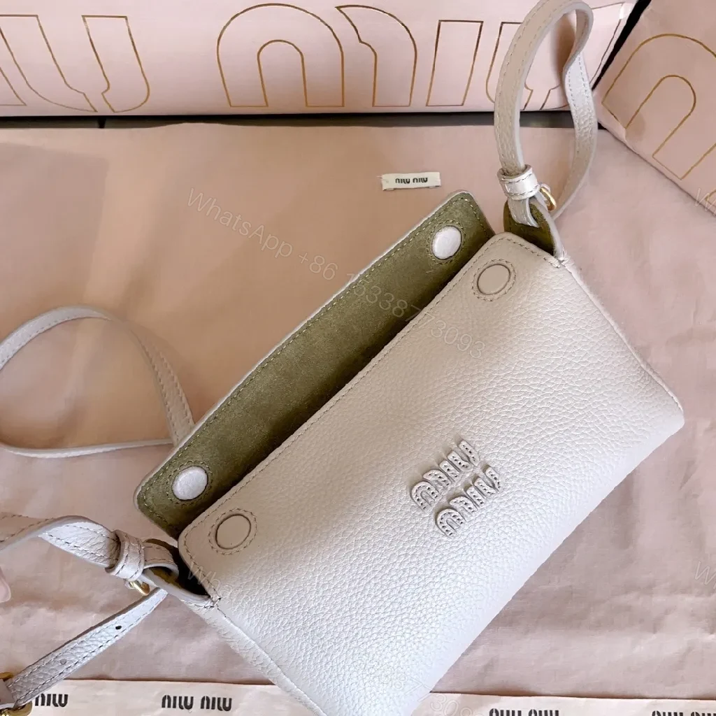 View 3 of Chic Pebbled Leather Crossbody – Subtle Texture, All-Day Versatility