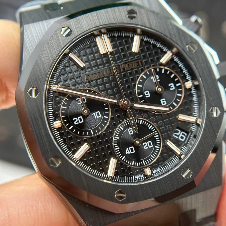 View 4 of Audemars Piguet Royal Oak 26240CE Super Clone Black Ceramic