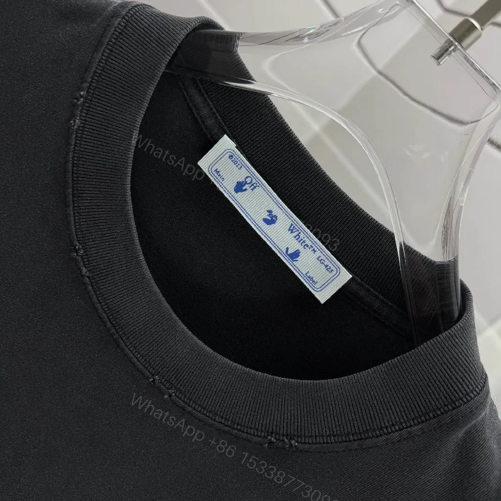 View 9 of Bold Graphic Crewneck Tee: Modern Streetwear Essential with Cross Feature