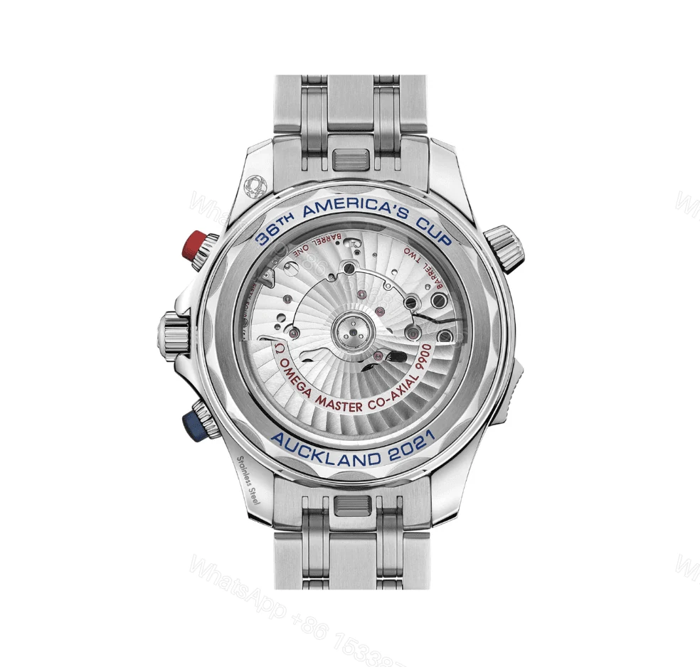 View 8 of Replica Omega Seamaster Diver Chronograph 44mm – Replica (Ref: O21030445103002)