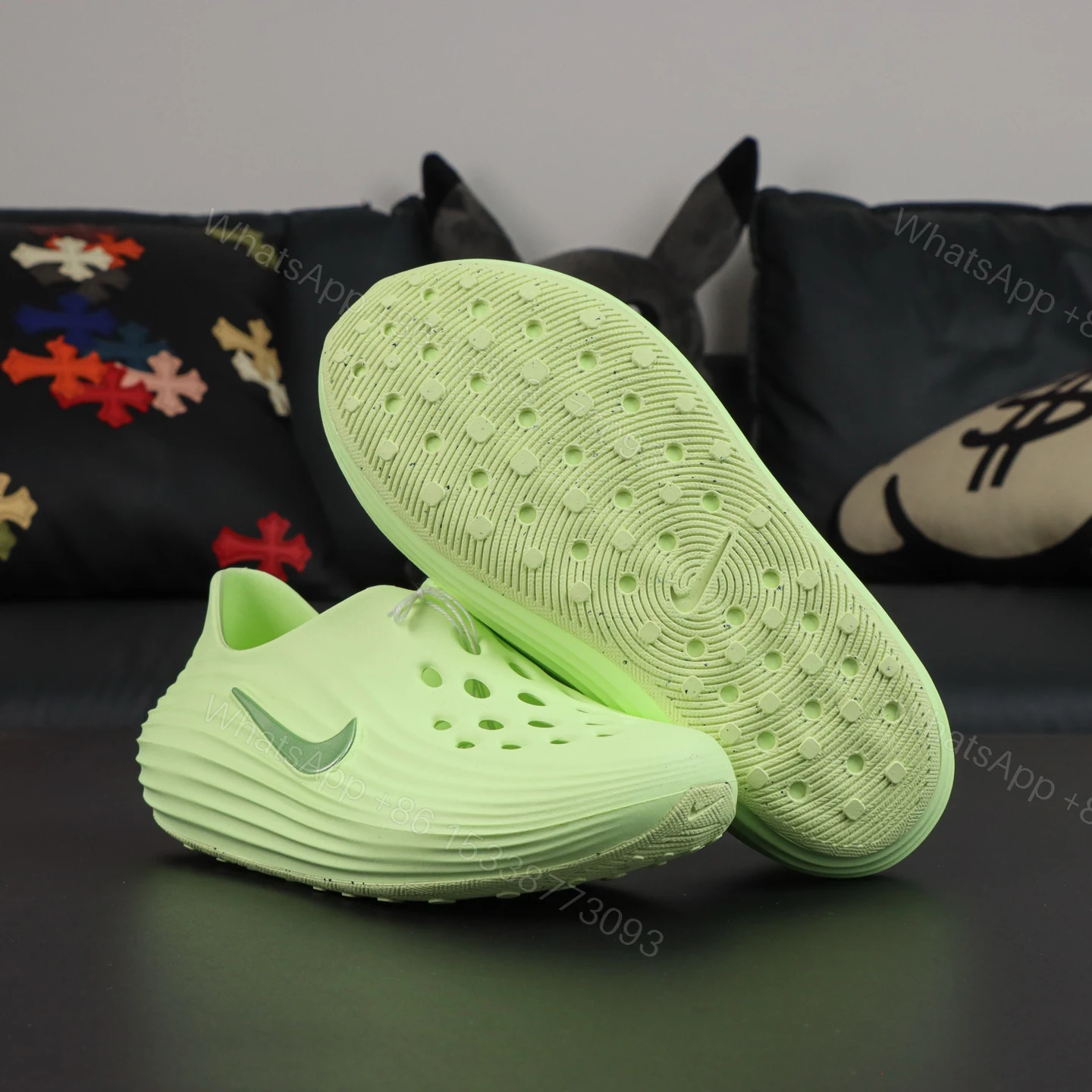 View 3 of Nike ReactX Rejuven8 Barely Volt Green