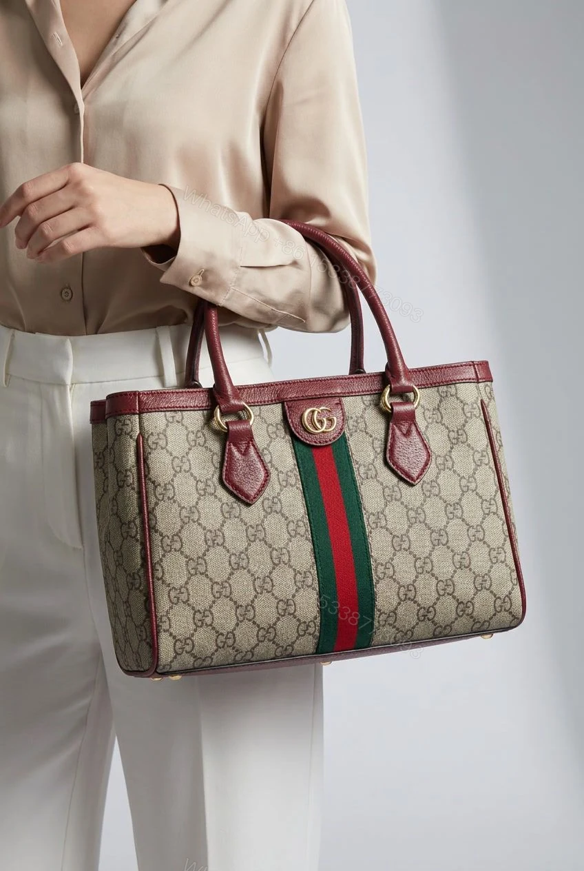 View 6 of Gucci Ophidia GG Medium Tote Bag First Copy | AAA+ Replica Designer Bag