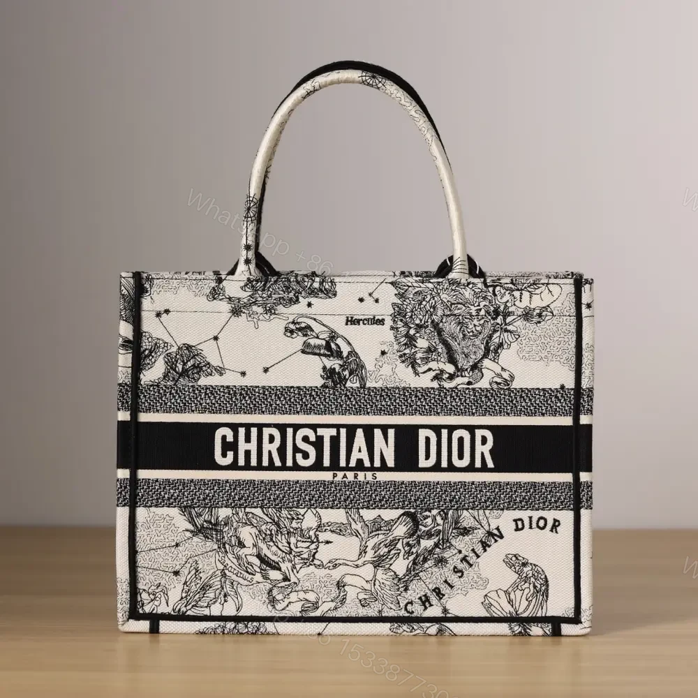 高仿Dior*BookTote系列Zodiac茹伊刺繡手袋M免檢版 — view 1