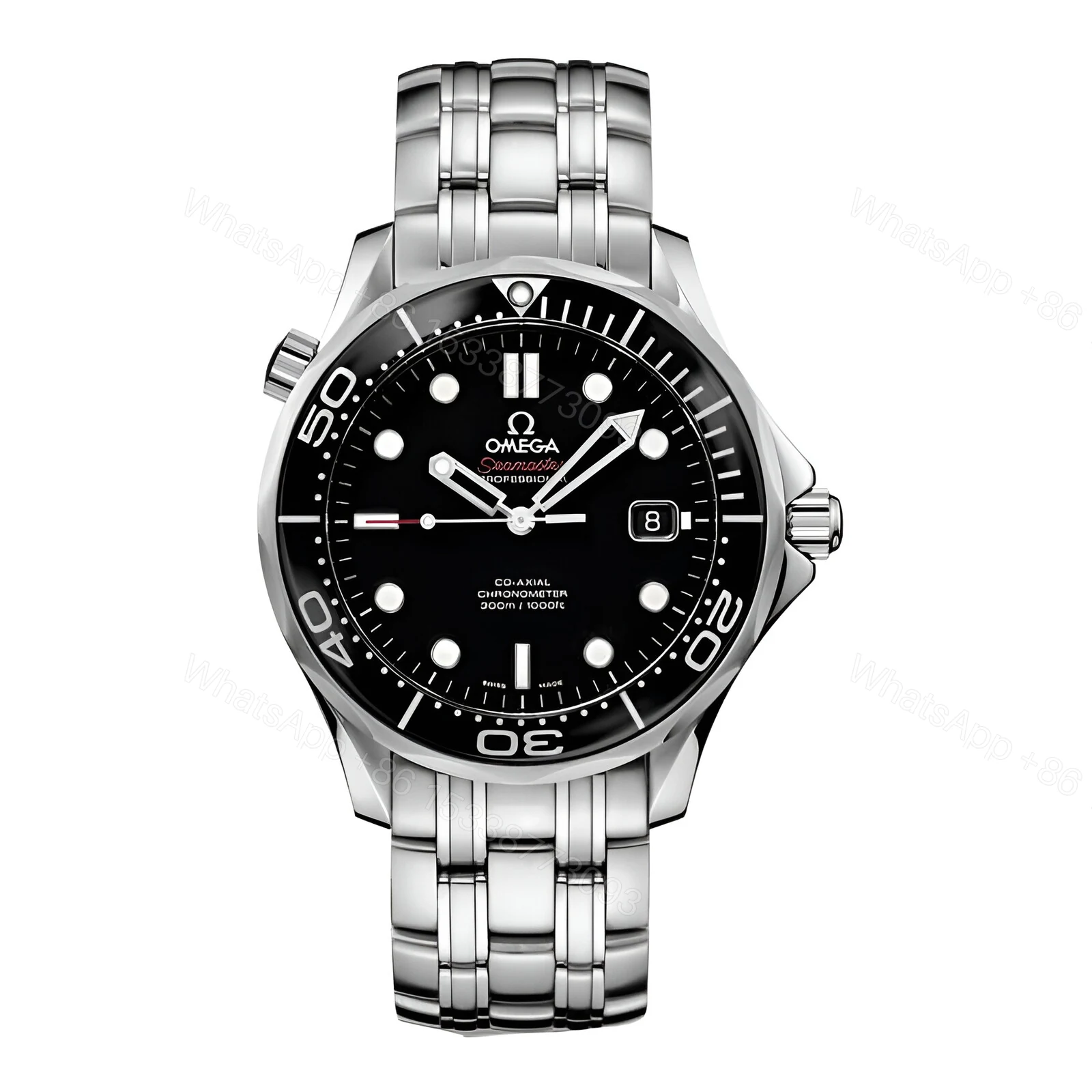 Omega Seamaster 300m Black Replica — view 1