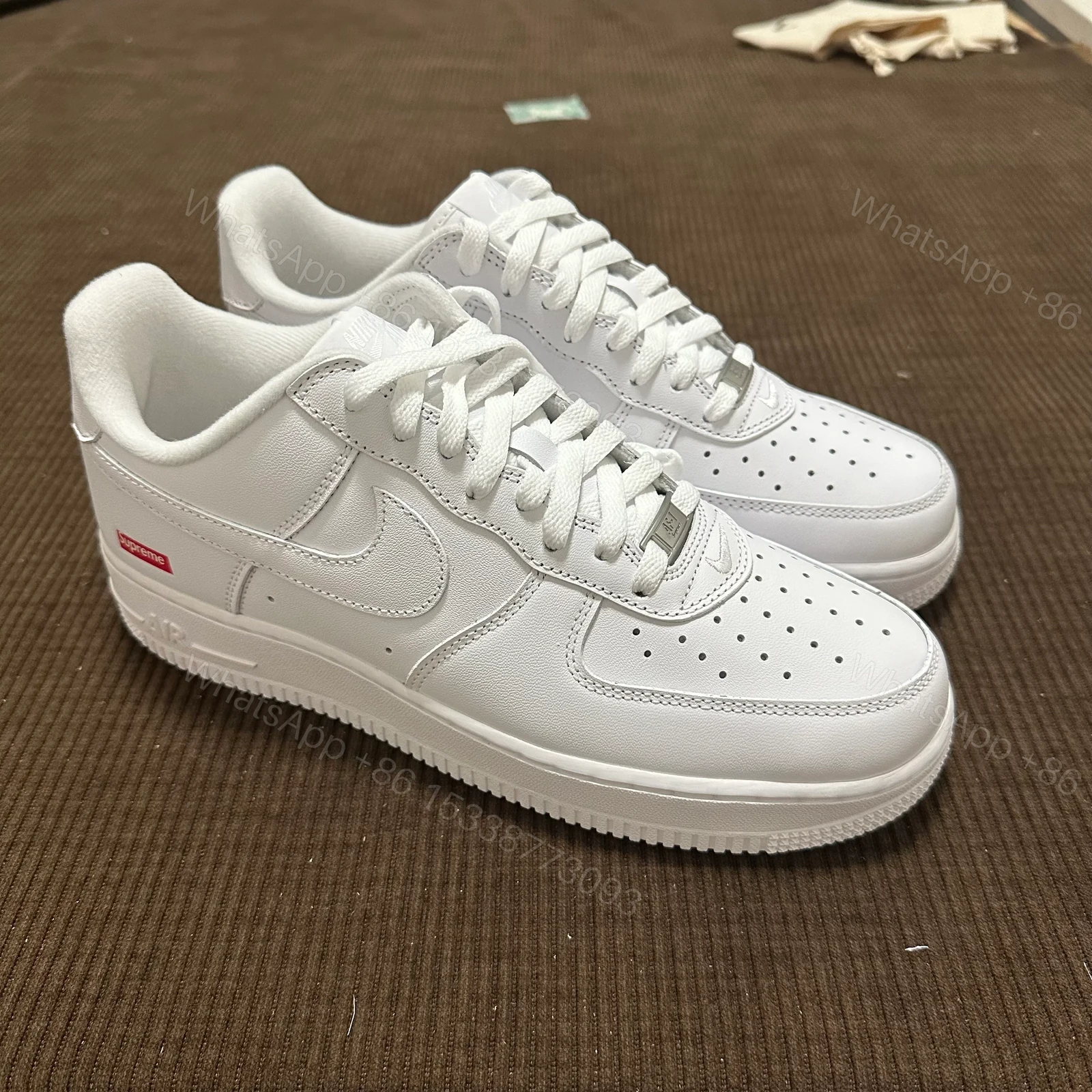 View 10 of Nike Air Force 1 Low Supreme White