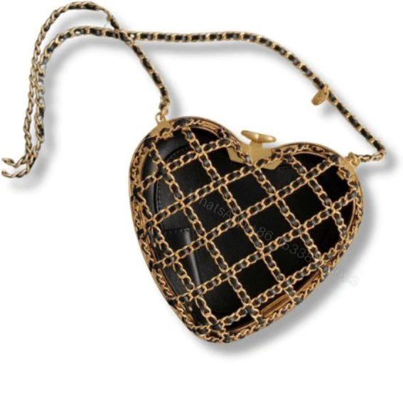 View 2 of Chanel Heart Minaudière