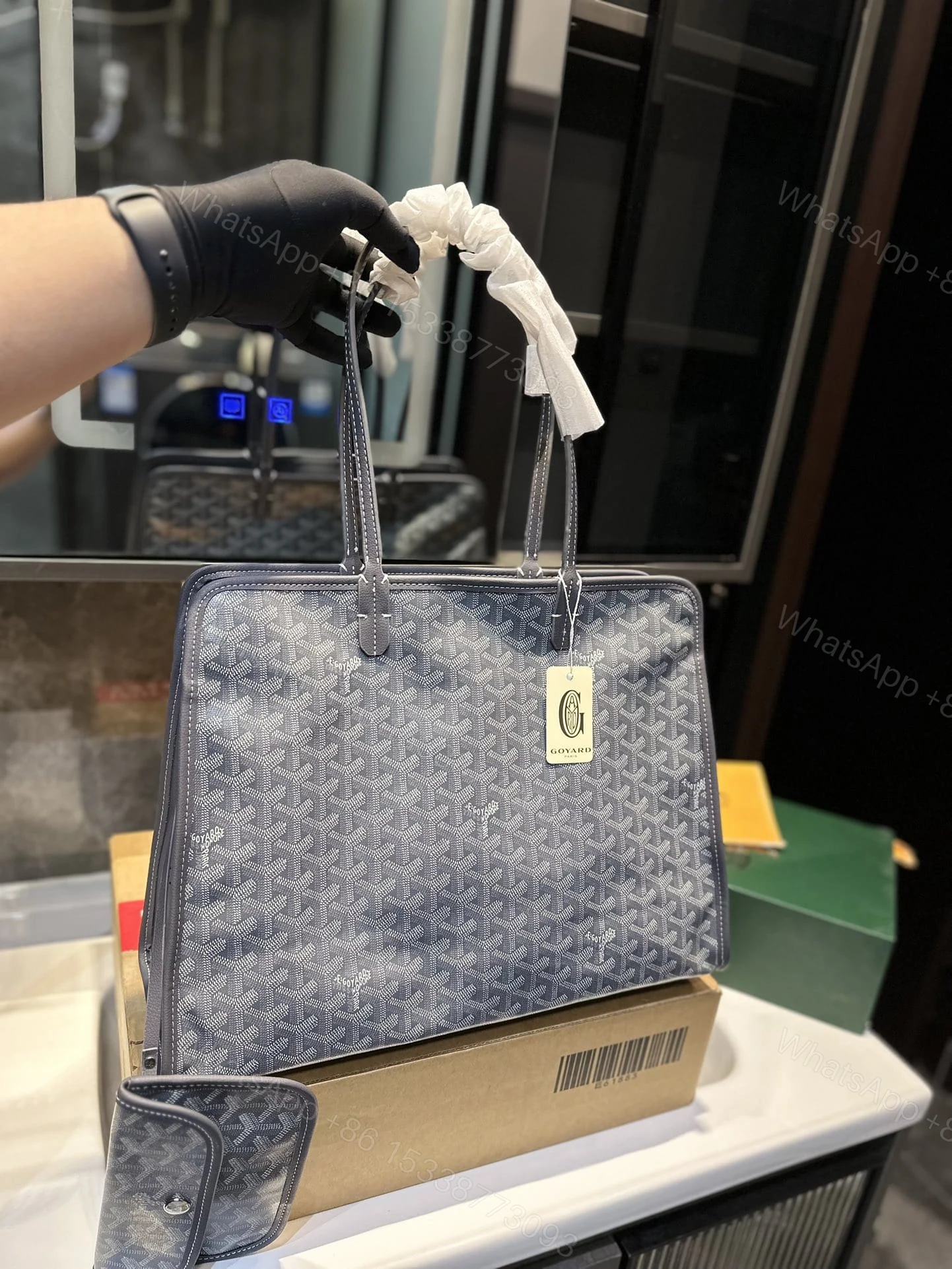View 2 of GOYARD HARDY PM BAG GREY 41CM HARDY2PMLTY51CG51P