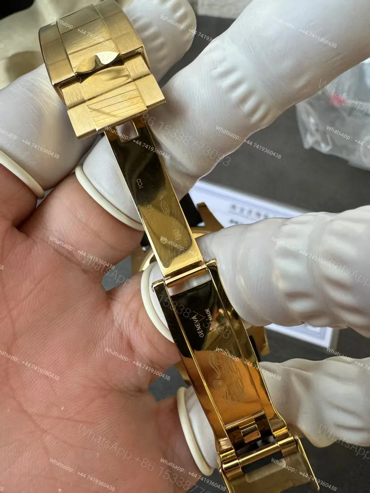 View 14 of Rolex Yacht-Master 226658 1:1 Replica 18K Gold Plated 42MM 3235 Movement Super Clone Watch
