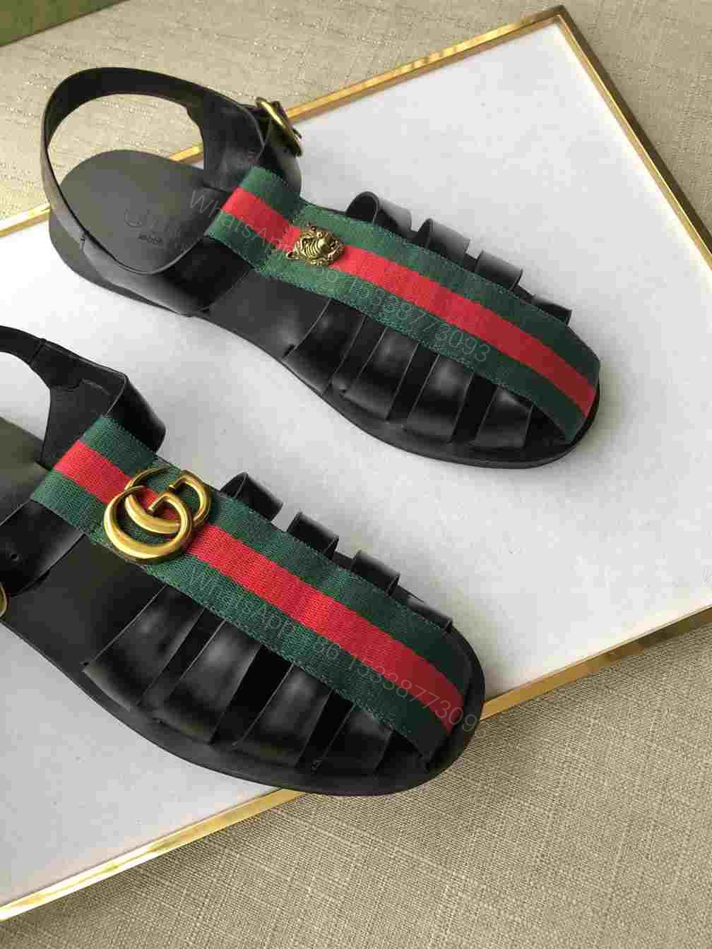 View 5 of GUCCI SANDAL WITH DOUBLE G – SDG010