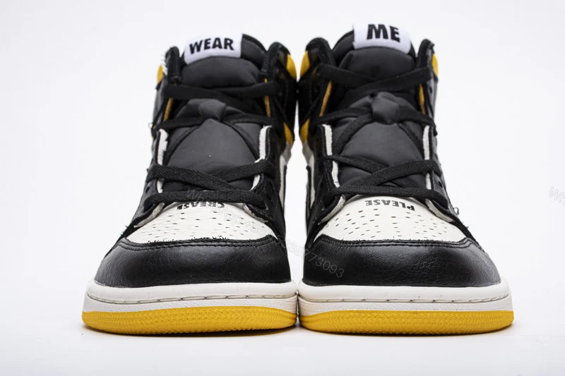 Air Jordan 1 Retro High Not for Resale Varsity Maize 861428-107 — view 2