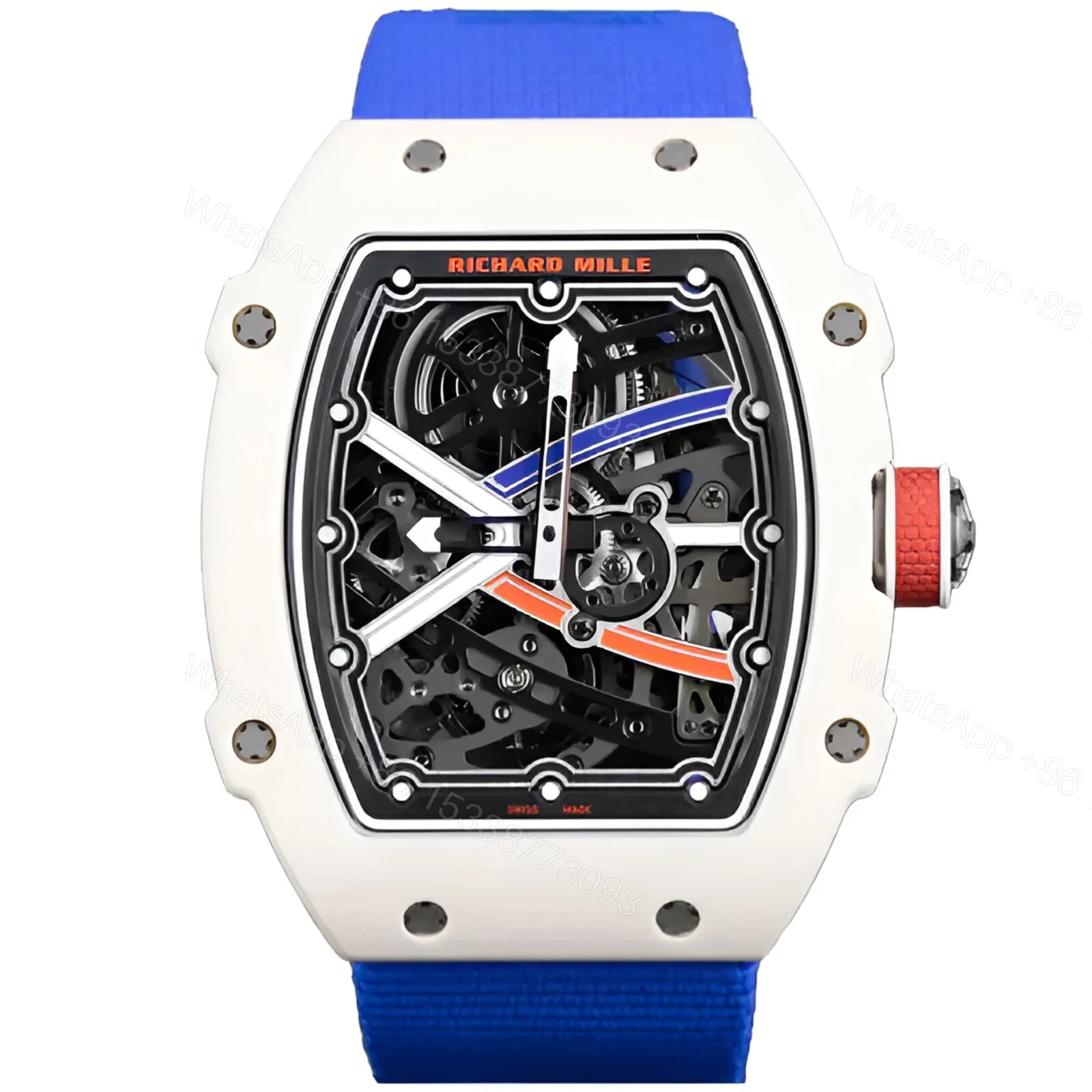 Richard Mille 67-02 Skeleton Dial Alexis Pinturault Replica — view 1