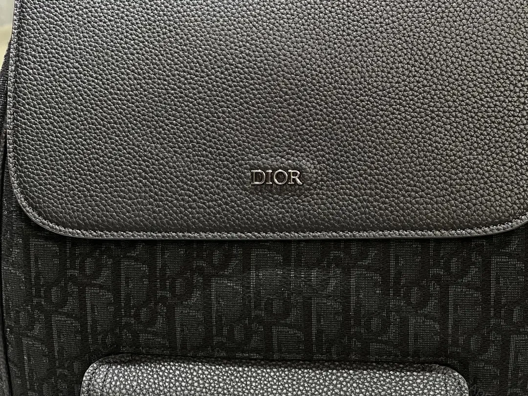 View 8 of Compact Black Structured Backpack with Hidden Essentials