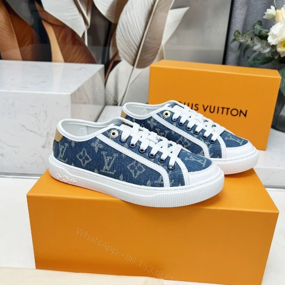 View 2 of LOUIS VUITTON LV LAGOON SNEAKER DENIM BLUE 1AGYG4