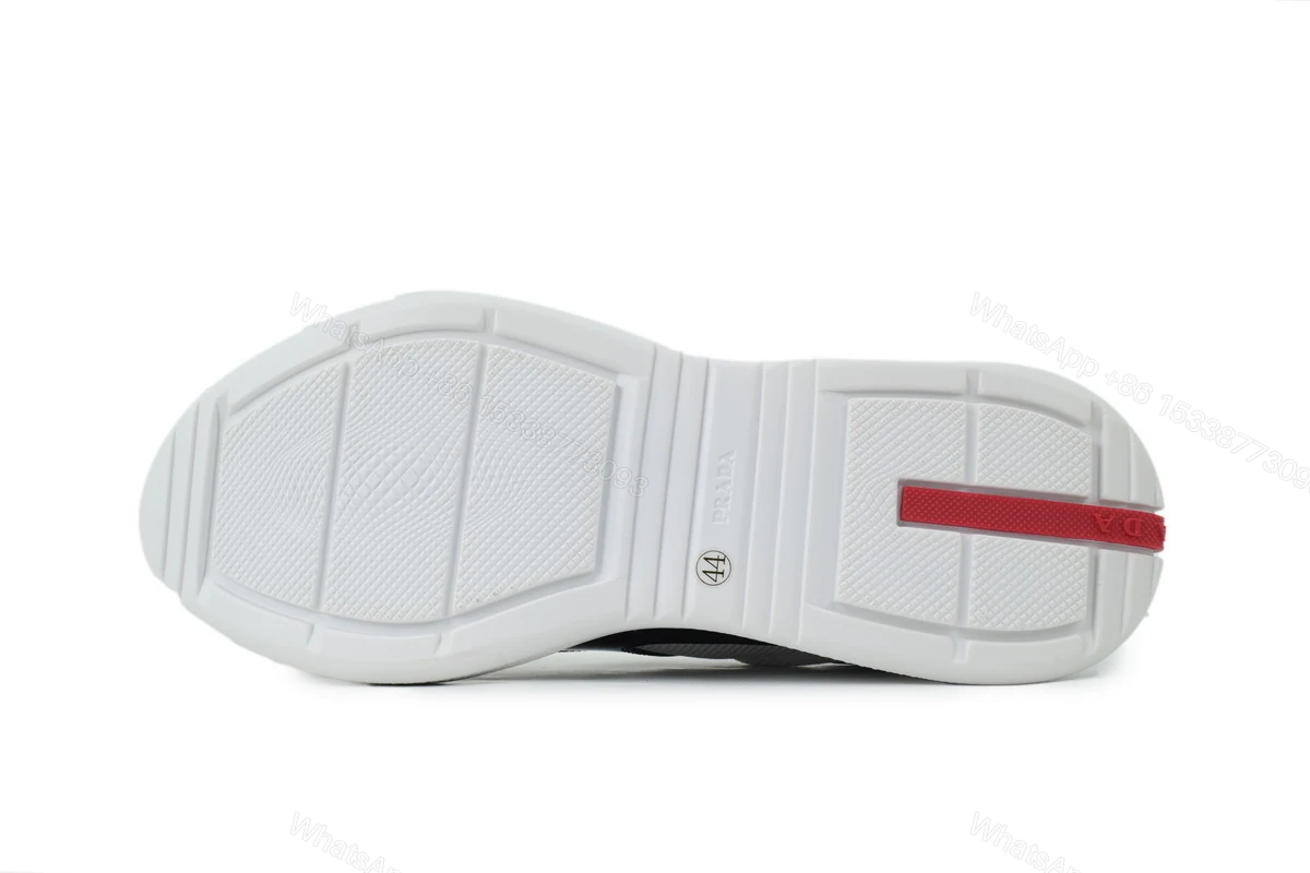 View 3 of Prada Sneakers Black and White