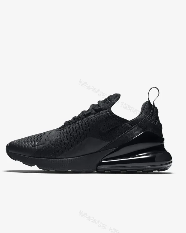 View 5 of Nike Air Max 270 Triple Black AH8050-005