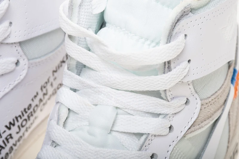 Air Jordan 1 Retro High Off White White AQ0818-100 — view 2