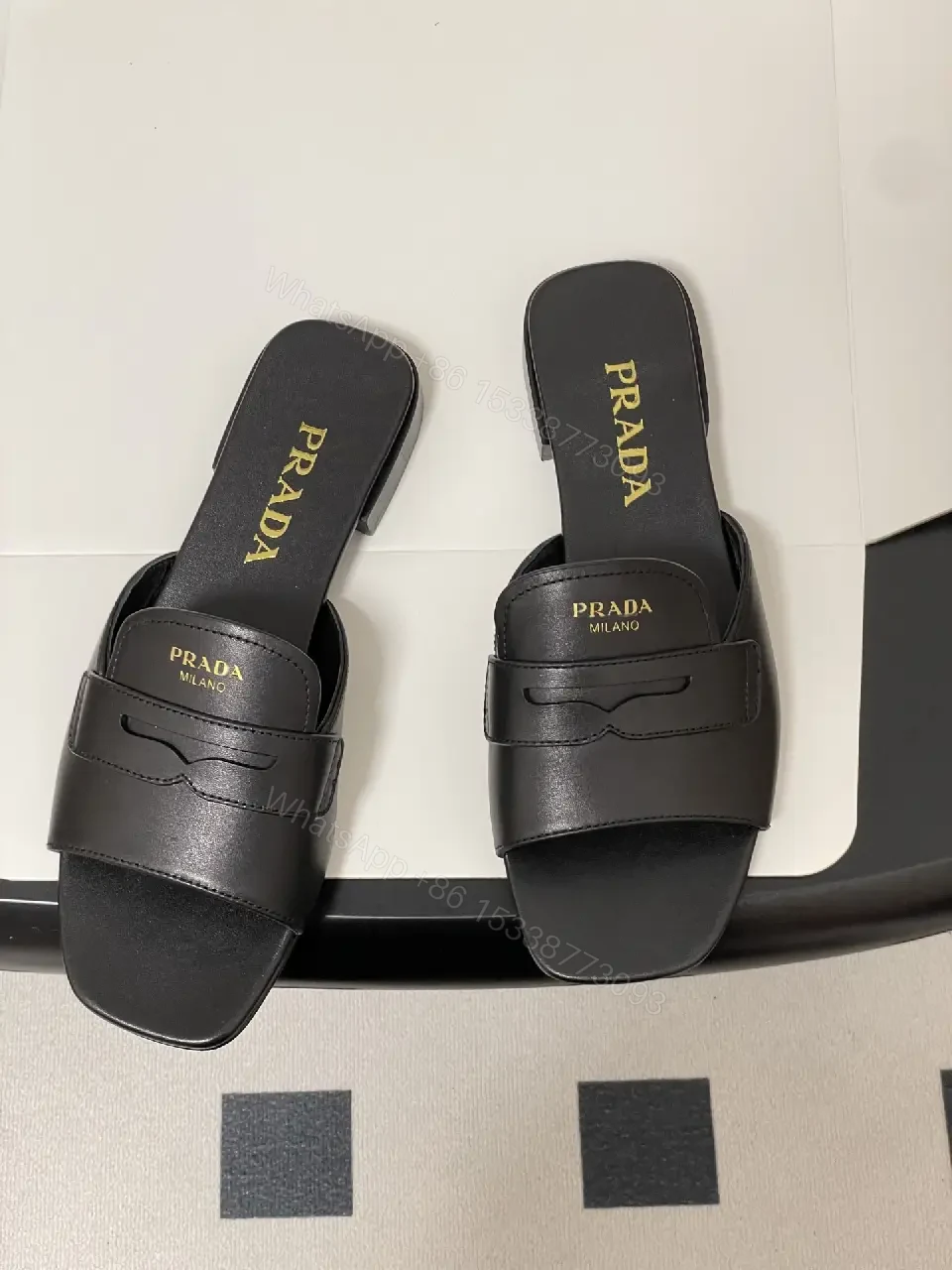 View 8 of Minimalist Black Leather Sandals — All-Day Comfort, Subtle Luxury