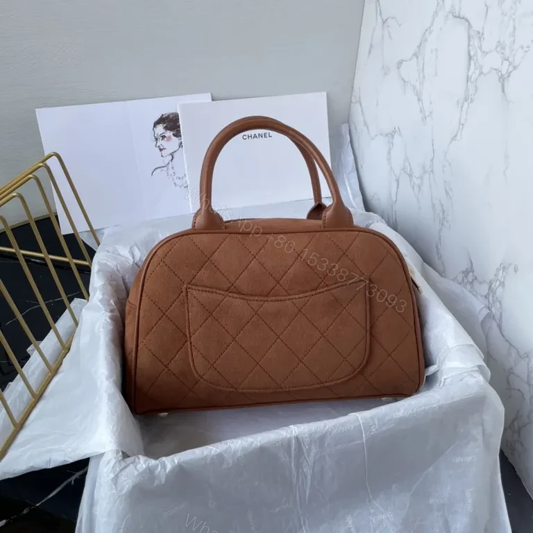 View 2 of Quilted Leather Handbag: Signature Logo, Everyday Luxe