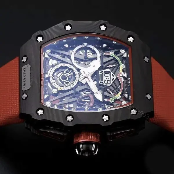 View 4 of Richard Mille Swiss Made Clone RM 50-03 Tourbilon Formula 1 Red