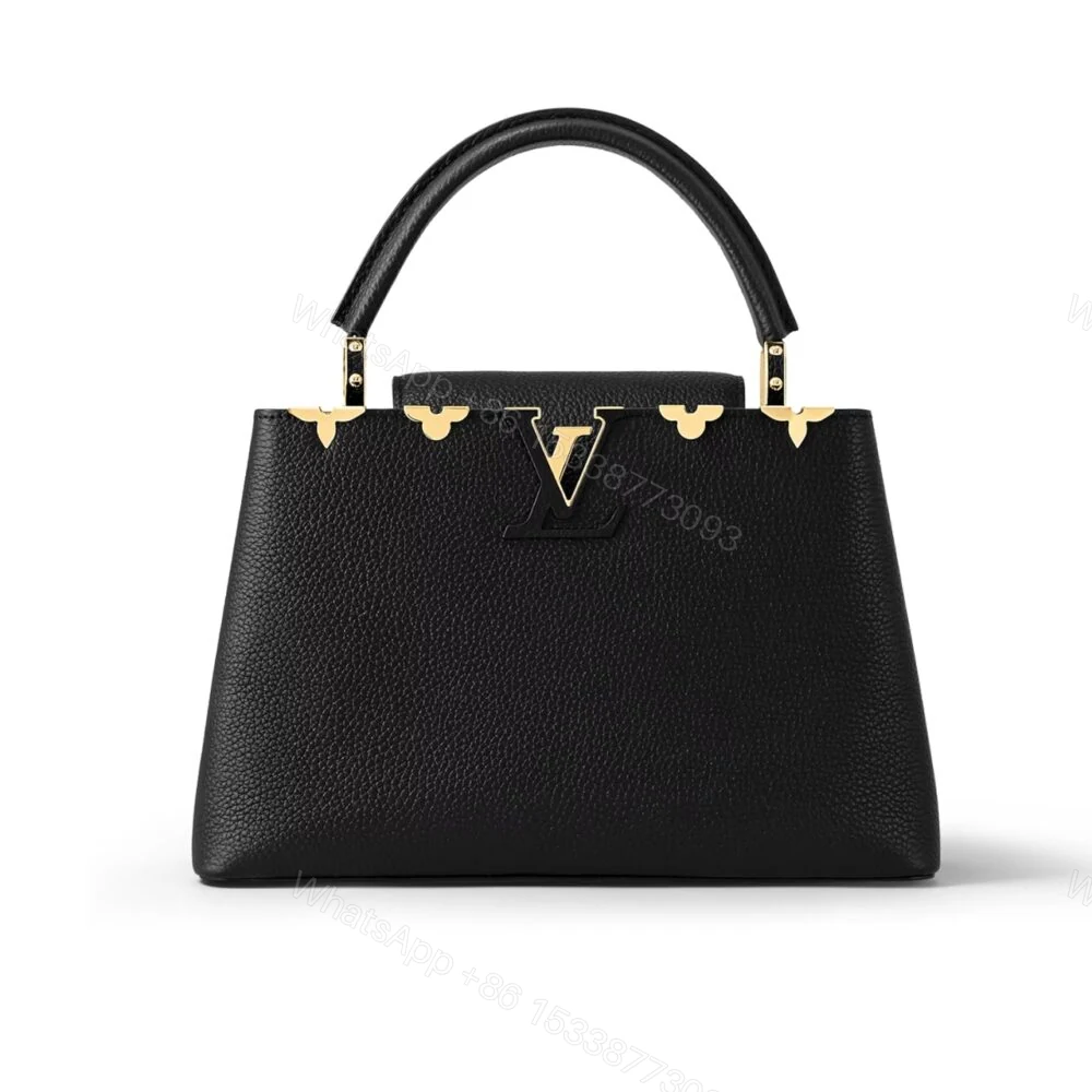 Louis Vuitton Capucines MM Bag Black 27Cm M54663 — view 1